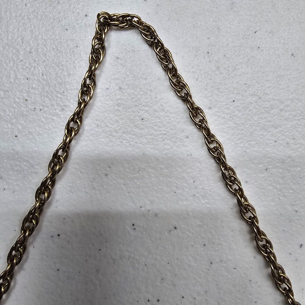 Vintage Miss Lewis Evening Bag Purse Clutch Burgundy Satin Gold Chain Kiss Lock - Picture 3 of 11